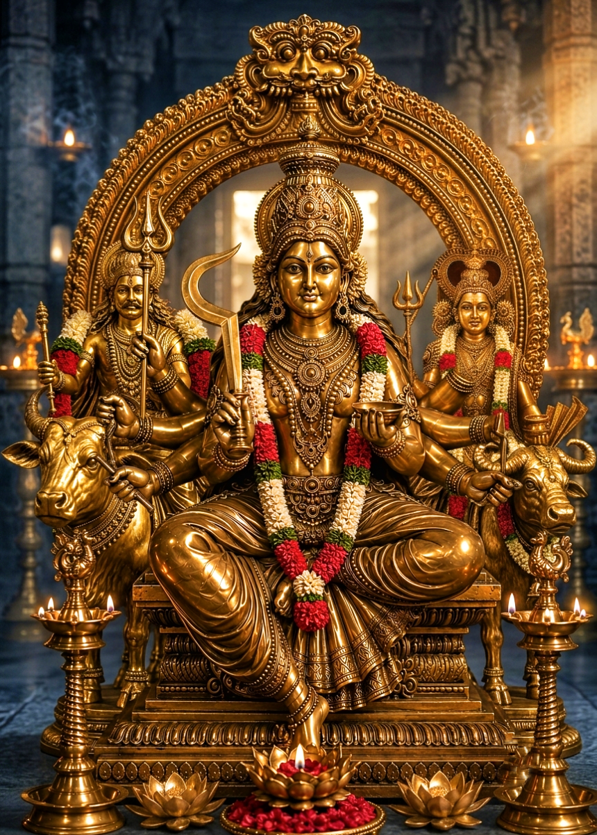 Goddess Rektheswary Altar